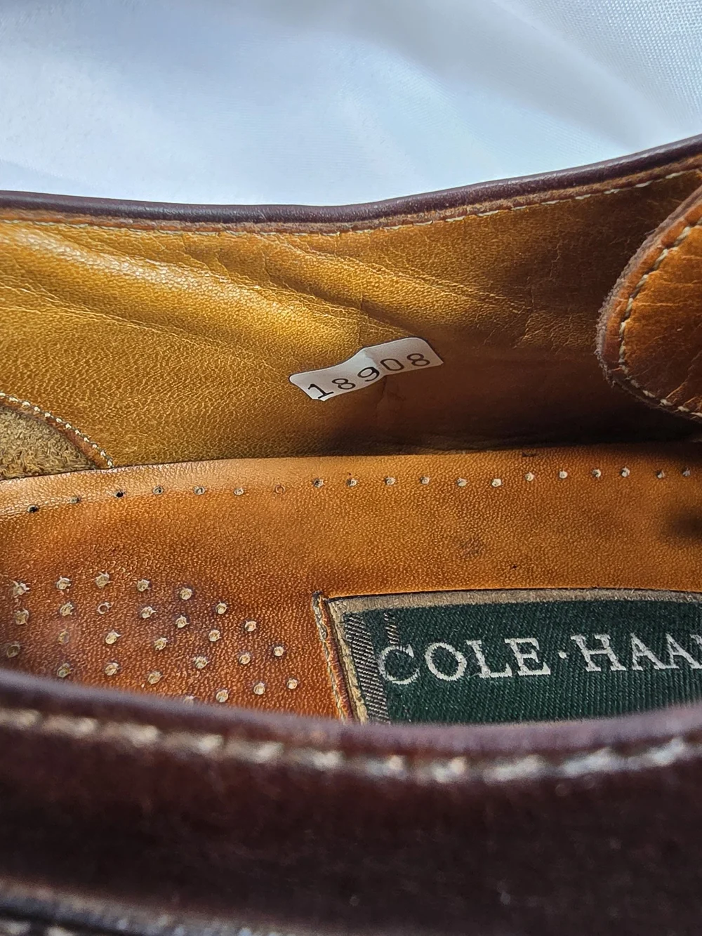 Cole Haan Men’s Brown Leather Dress Shoes